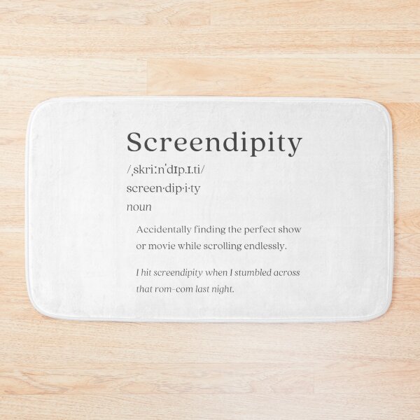 Item preview, Dictionary: Screendipity designed and sold by nature. electrified..