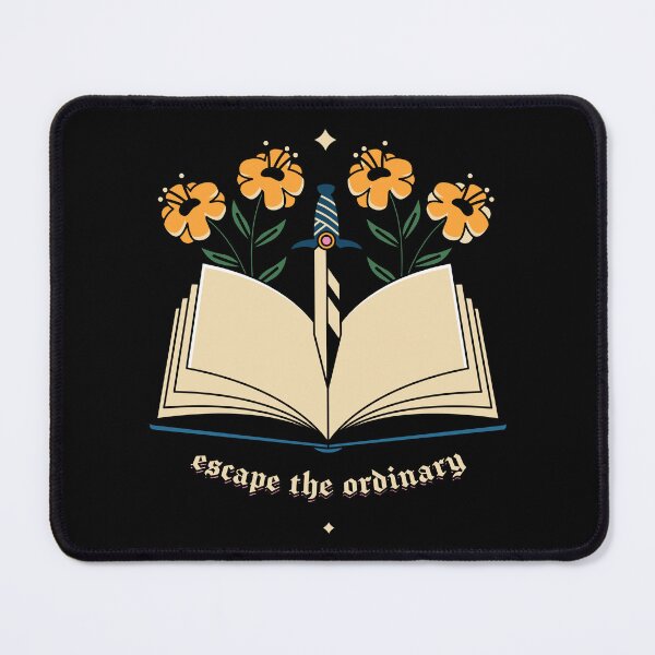 Item preview, Escape the Ordinary Illustrated Bookish Type designed and sold by Magyarmelcsi Illustration.