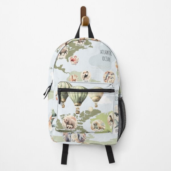 Item preview, Adventure Wildlife Map designed and sold by Vivien la Muse.