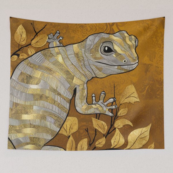 Item preview, Golden Lizard designed and sold by whitecat23.