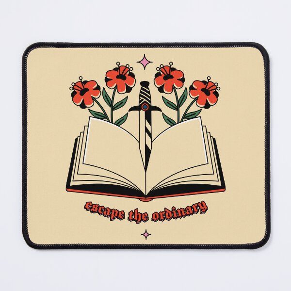 Item preview, Copy of Escape the Ordinary Illustrated Bookish Type  designed and sold by Magyarmelcsi Illustration.