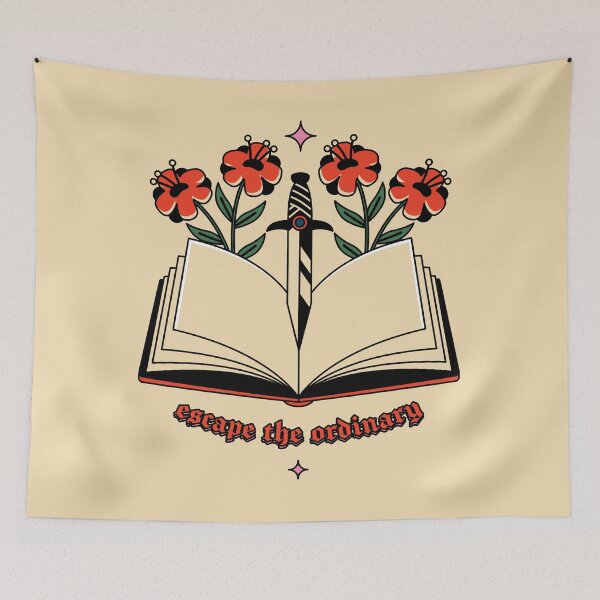 Item preview, Copy of Escape the Ordinary Illustrated Bookish Type  designed and sold by Magyarmelcsi Illustration.