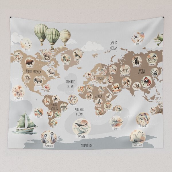 Item preview, Global Wildlife Adventure designed and sold by Vivien la Muse.