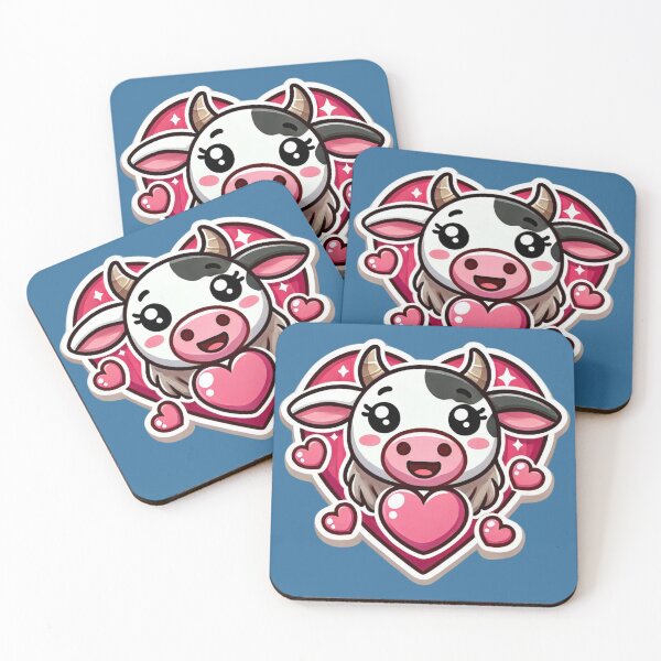 Item preview, Valentine Cow Head  designed and sold by ArtistEmbrace.
