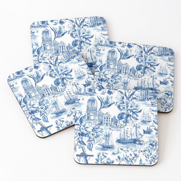 Item preview, Canal Breeze: Dutch Blue Elegance designed and sold by House of Blue.