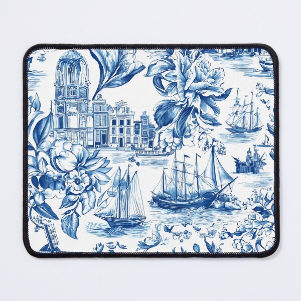 Item preview, Canal Breeze: Dutch Blue Elegance designed and sold by House of Blue.