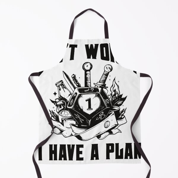 Item preview, D20 Don't Worry I Have a Plan Funny DND RPG Meme designed and sold by wanasak.