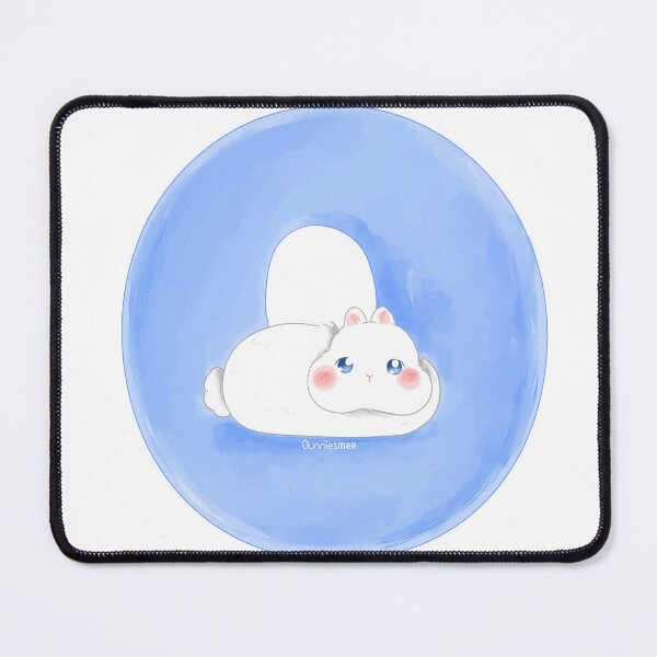 Item preview, O Alphabet Letter Bunny in Soft Watercolor | Bunniesmee  designed and sold by bunniesmee.