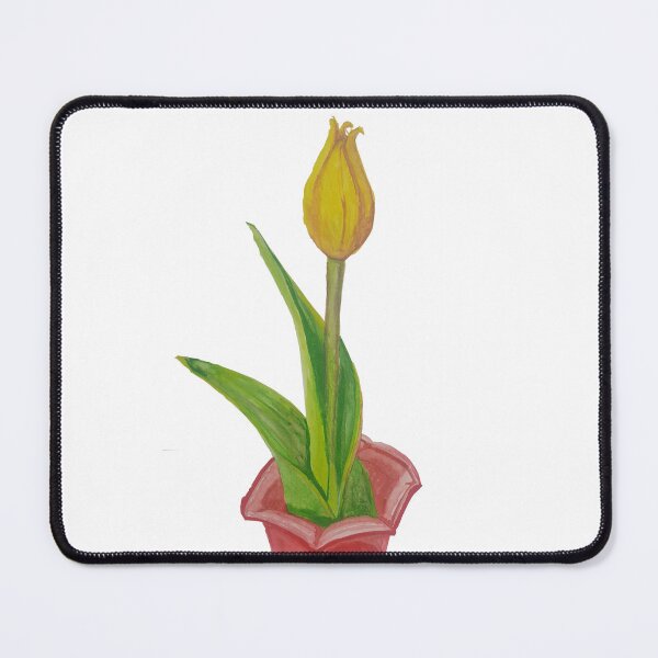 Item preview, Tulip in a Red Vase designed and sold by MagentaTwilight.