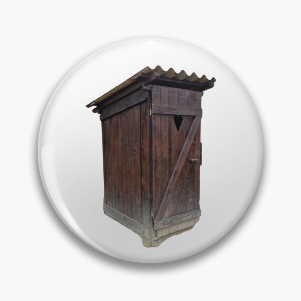 Item preview, Outhouse Toilet, White / No Background, Big Pattern designed and sold by Gaboro.