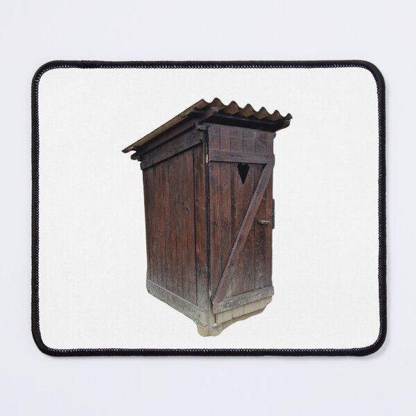 Item preview, Outhouse Toilet, White / No Background, Big Pattern designed and sold by Gaboro.