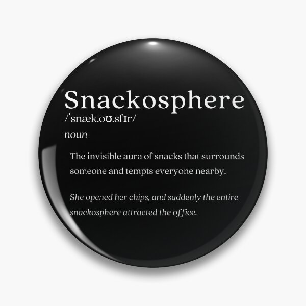 Artikelvorschau, Wörterbuch: Snackosphere entworfen und verkauft von nature. electrified..