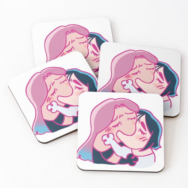 Item preview, Alien stage Mizisua kissing designed and sold by CrunchyKneecaps.