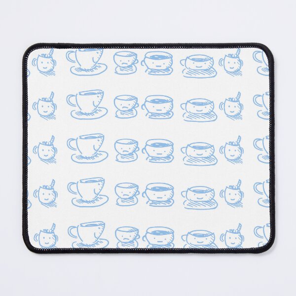 Item preview, Time for Tea Too Powder Blue designed and sold by MagentaTwilight.