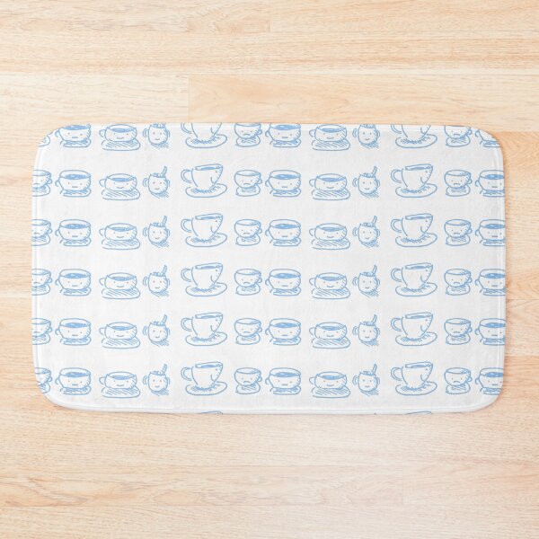 Item preview, Time for Tea Too Powder Blue designed and sold by MagentaTwilight.