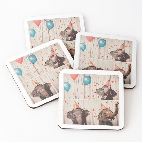 Item preview, Birthday Party Elephant Photobooth designed and sold by RockFireMerch.