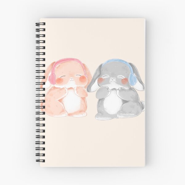 Item preview, Music Couple Rabbit Headphones | Bunniesmee  designed and sold by bunniesmee.