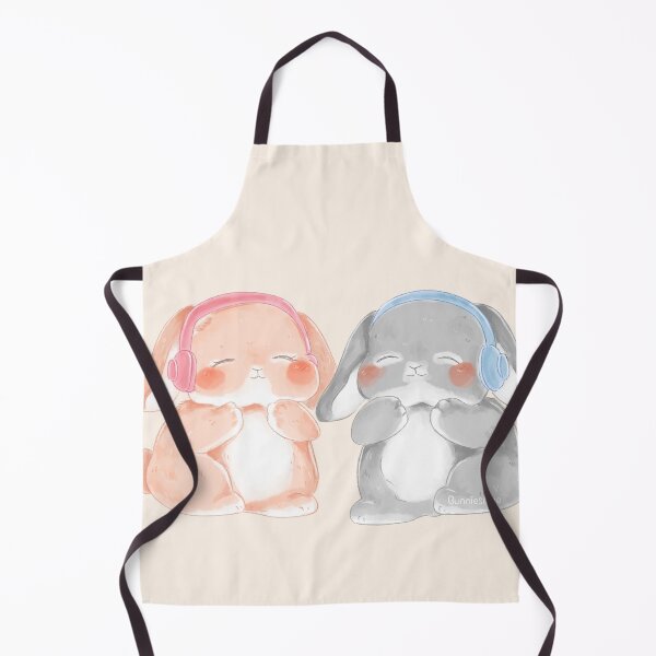 Item preview, Music Couple Rabbit Headphones | Bunniesmee designed and sold by bunniesmee.