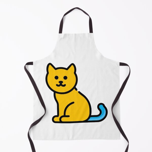 Item preview, Skyblue Cartoon Cats Minimalist Style Art Cute Illustration designed and sold by ART ATTACK ZONE.