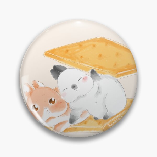 Item preview, Sandwich Biscuit Bunny Couple | Bunniesmee  designed and sold by bunniesmee.