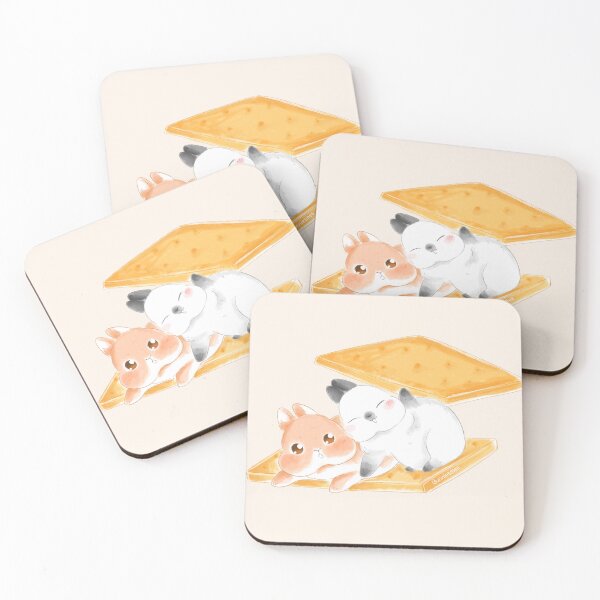 Item preview, Sandwich Biscuit Bunny Couple | Bunniesmee  designed and sold by bunniesmee.