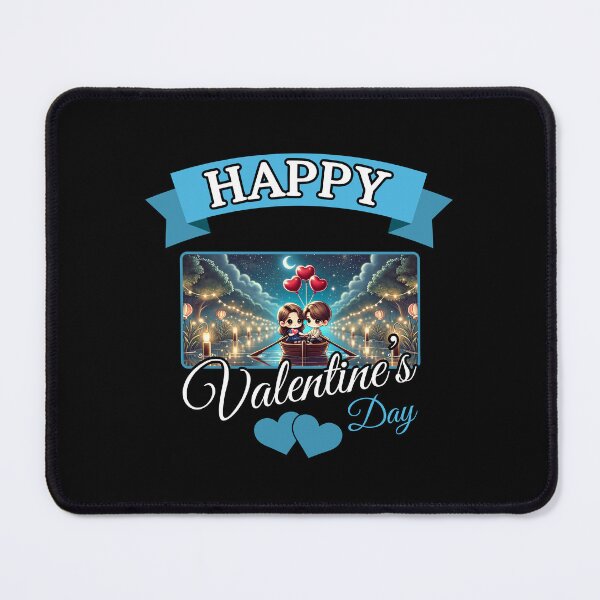 Item preview, Valentine's Day - Rowing Boat On River designed and sold by Manic Merch Designs.