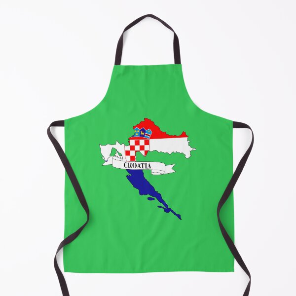 Item preview, croatia flag map designed and sold by visual adventures.