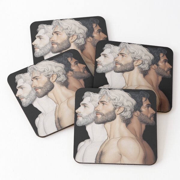 Item preview, 3 Shades Of Grey. Handsome men design  designed and sold by Shoot-The-Moon.