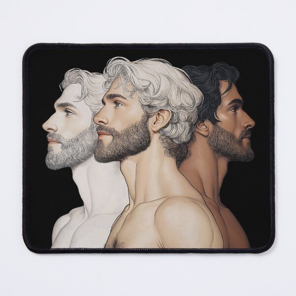 Item preview, 3 Shades Of Grey. Handsome men design designed and sold by Shoot-The-Moon.