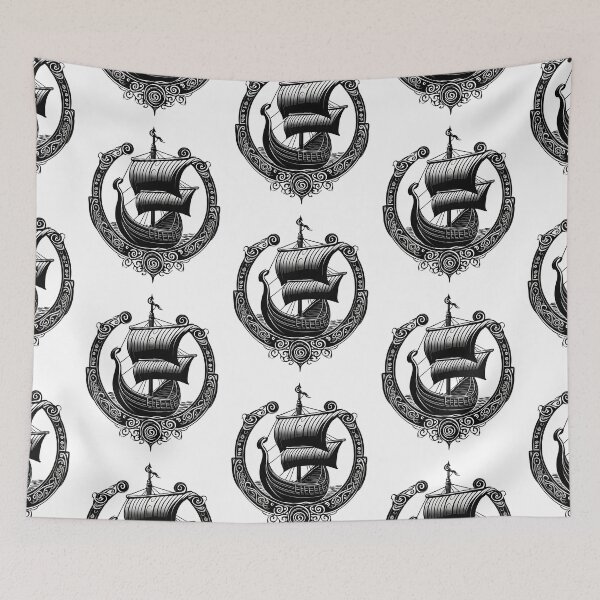 Item preview, viking-ship designed and sold by duhnnae.