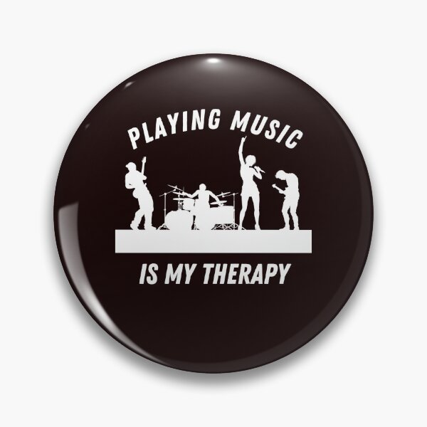 Artikelvorschau, Musik machen ist meine Therapie entworfen und verkauft von jam-66.