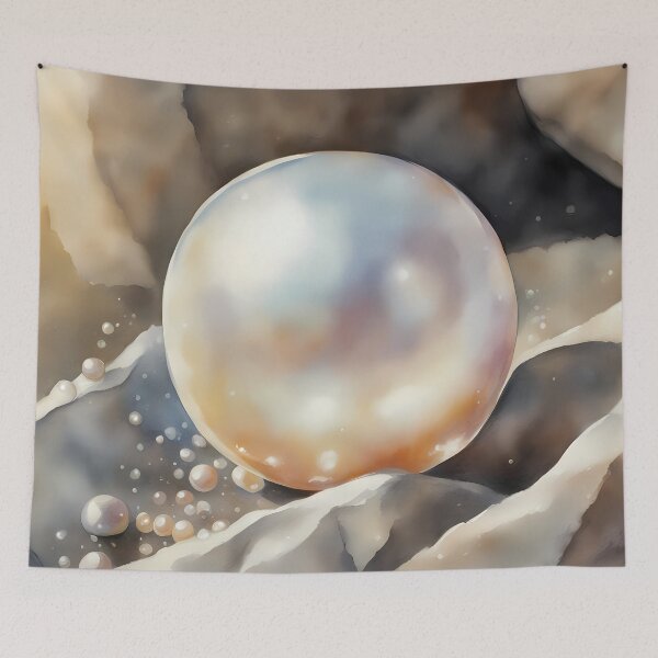 Item preview, Large Pearl on Rocks designed and sold by CalmnessbyChoice.