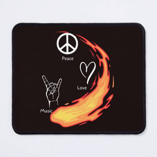 Item preview, Peace Love & Music designed and sold by jam-66.