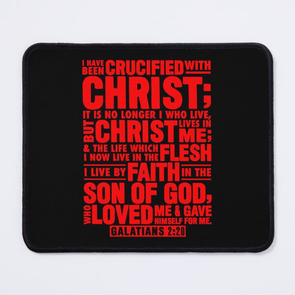 Item preview, Galatians 2:20 I Have Been Crucified With Christ designed and sold by plushism.