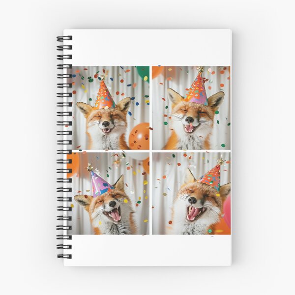 Item preview, Birthday Party Smiling Fox Celebration Photobooth designed and sold by RockFireMerch.