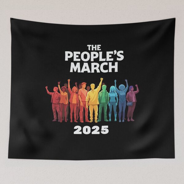 Item preview, The People's March 2025 Activism designed and sold by Imaginarium Design.