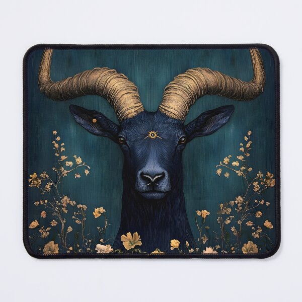 Item preview, Black Goat. Wisdom & spiritual strength. designed and sold by Shoot-The-Moon.
