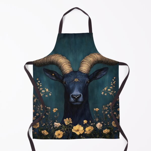 Item preview, Black Goat. Wisdom & spiritual strength. designed and sold by Shoot-The-Moon.