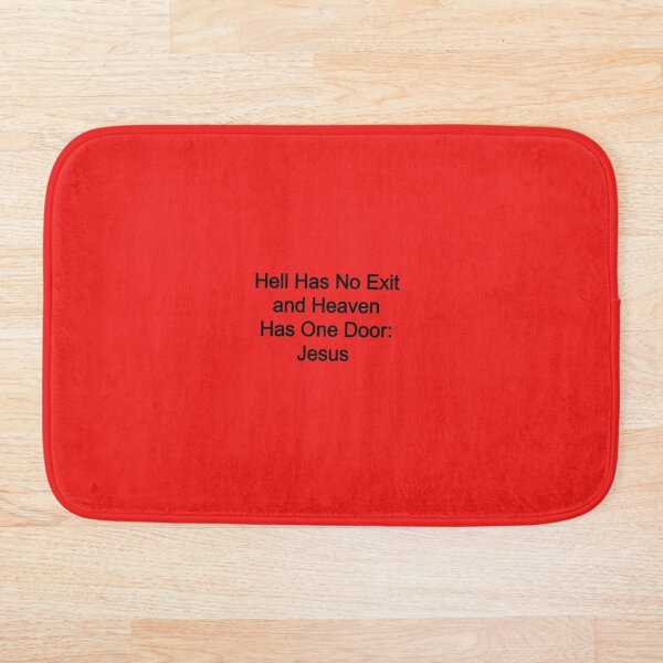 Item preview, Hell has no exit and Heaven has one door designed and sold by FerrariKing.
