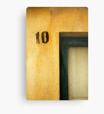 Ten Metal Print