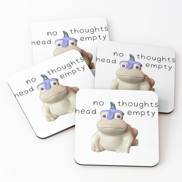 Item preview, no thoughts head empty frog (no head thoughts empty) designed and sold by hnnhbnna.