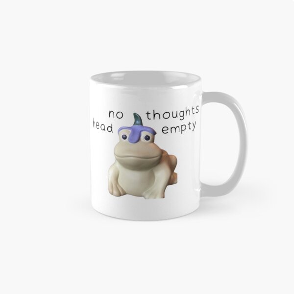 Item preview, no thoughts head empty frog (no head thoughts empty) designed and sold by hnnhbnna.