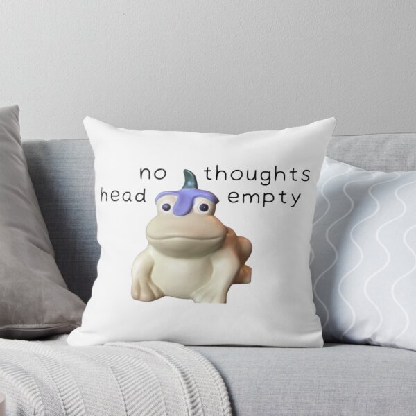 Item preview, no thoughts head empty frog (no head thoughts empty) designed and sold by hnnhbnna.