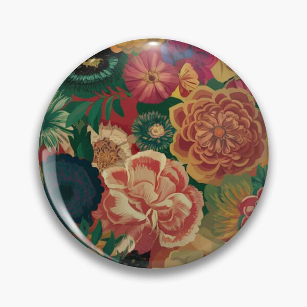 Item preview, Rich Golden Floral Wallpaper designed and sold by whitecat23.