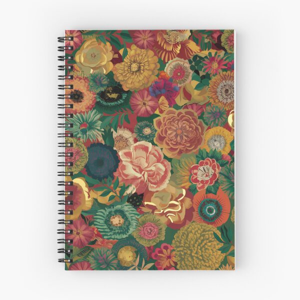Item preview, Rich Golden Floral Wallpaper designed and sold by whitecat23.
