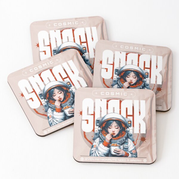 Item preview, Cosmic Snack | Fun Astronaut Art designed and sold by Colorten.