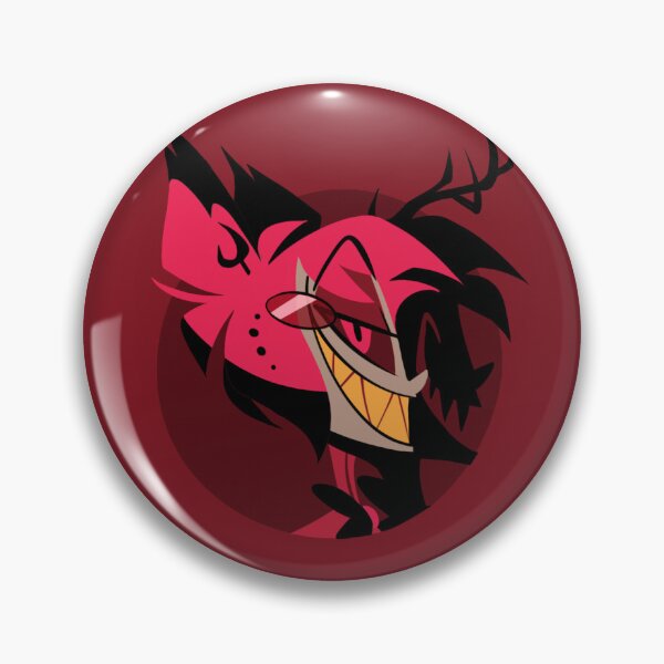 Alastor Hazbin Hotel Pins and Buttons for Sale | Redbubble