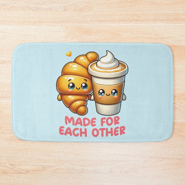 Item preview, Cappuccino And Croissant: Made For Each Other designed and sold by Lisetta Collection.