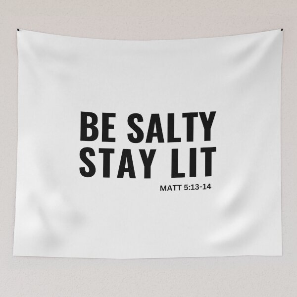 Item preview, Be Salty Stay Lit, Faith  designed and sold by faridman.