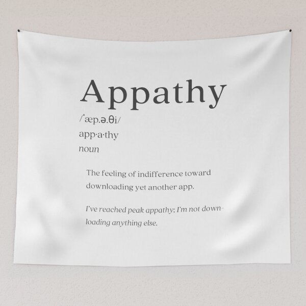 Item preview, Dictionary: Appathy designed and sold by nature. electrified..